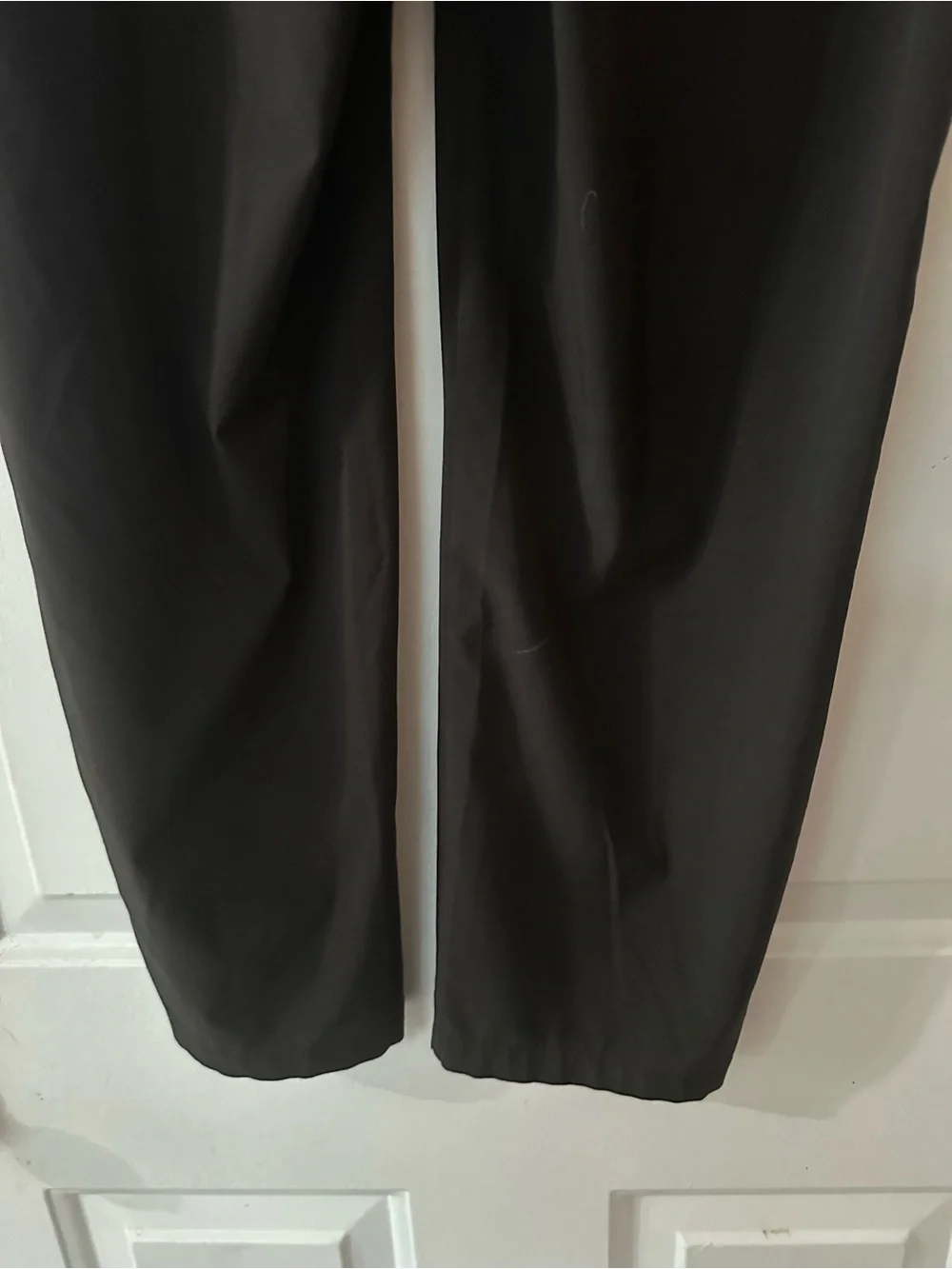 Eddie Bauer Women's Departure Ankle Pants Medium Black Pull-On Stretch Hiking - Picture 13 of 16